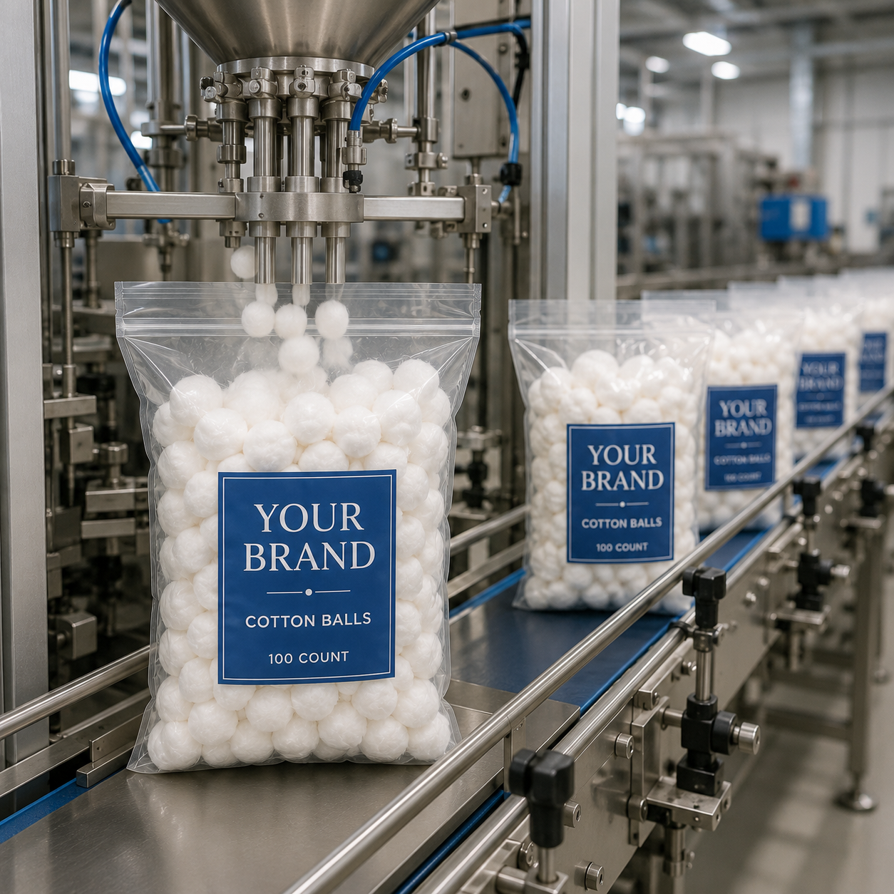 Cotton Balls Globally Sourced Cotton, 100 CT