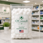 Cotton Balls Premium Purified U.S. Cotton, 100 CT