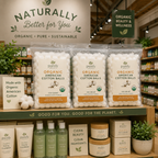 Organic Cotton Balls Premium U.S. Cotton, 100 CT