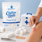Superpharma Cotton Balls, 100 Count