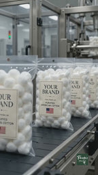 Cotton Balls Premium Purified U.S. Cotton, 100 CT